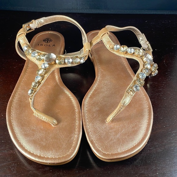 Isola thong sandals with jewel detail - Picture 2 of 5